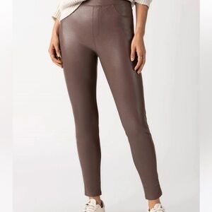 Sanctuary Chocolate Faux Leather Pants